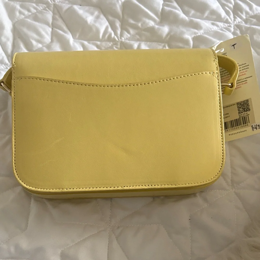 Sezane Butter Yellow Mini Milo - Picture 7 of 11
